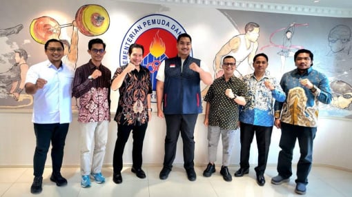 ketua kormi adil hakim temui menpora